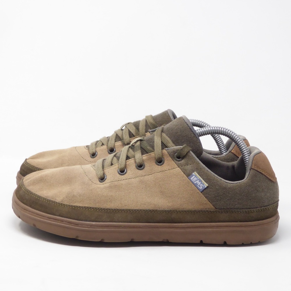 Lems Mens Chillum Spruce Canvas Suede Casual Shoes 11 - Picture 7 of 11